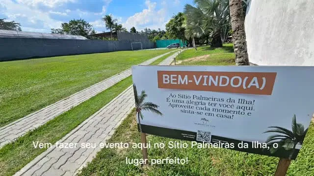 Publicação do Sítio Palmeiras da Ilha no Instagram